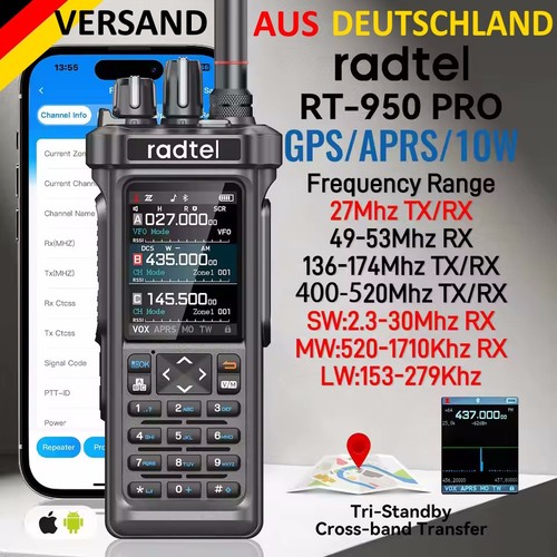 Radtel 950 pro amateurfunk - radtel,