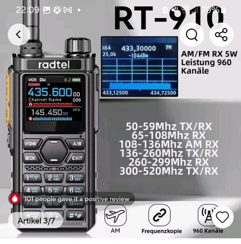 Ratdel 910b handfunkgerät - ratdel,