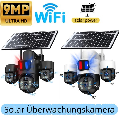 Solar überwachungskamer 9mp - Überwachungskamer,