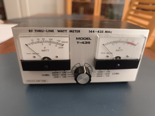 Toyo thru line watt - rf, thru-line